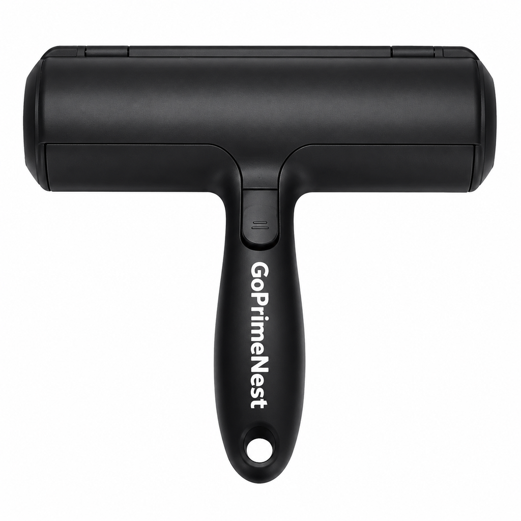 GoPrimeNest Pet Hair Remover Roller – Reusable Self-Cleaning Lint Roller for Dog & Cat Hair, Furniture, Carpet, Couch & Car